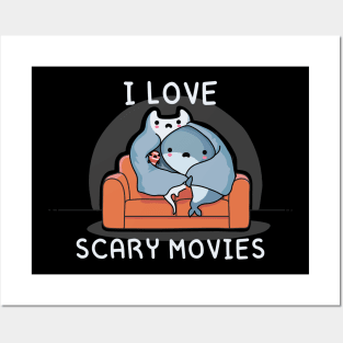 I love scary movies Posters and Art